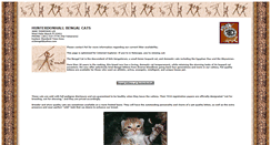 Desktop Screenshot of bengalcats.com