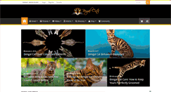 Desktop Screenshot of bengalcats.co